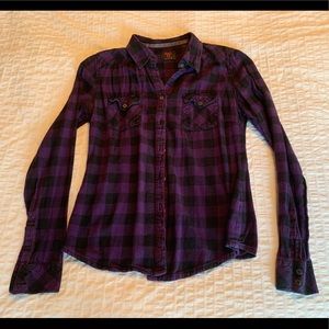 TNA Flannel Plaid Shirt